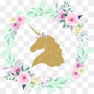 Glitter Unicorn Transparent Background, HD Png Download