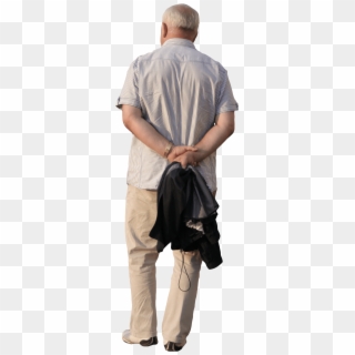 Old Person Walking - Old Man Walking Png, Transparent Png
