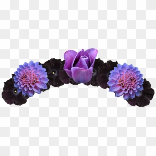 Flower Crown Png Purple - Red Transparent Background Flower Crown, Png Download