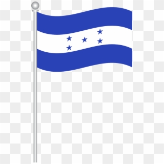 Bandera De Honduras Png - Bandera De Honduras Para Dibujar, Transparent Png