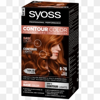 Syoss Com Contour Color 6 76 Vixen Copper Blond - Syoss Contour Color, HD Png Download
