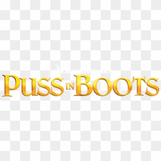 Puss In Boots - Puss In Boots Logo, HD Png Download