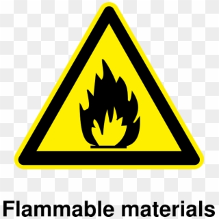 Peligro, Riesgo Por Materiales Inflamables, HD Png Download