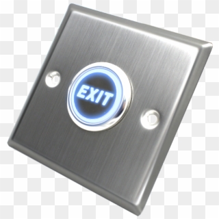 El-s86lc Multi Color Touch Exit Button - Circle, HD Png Download