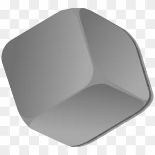 Grey Cube Clip Art - Empty Dice Clipart, HD Png Download
