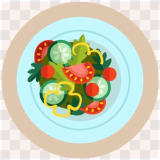 Variety Of Healthy Food Options To Suit Different Tastes - Desayuno Dibujo Animado Png, Transparent Png