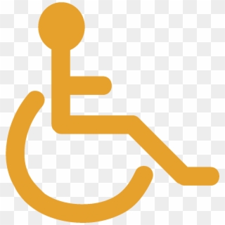 Wheelchair Icon - Disabled People Icon Png, Transparent Png