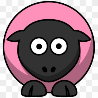 Fat Cartoon Sheep, HD Png Download