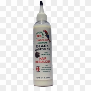 3101 Black Castor Oil Hair Rebuilder - African Grey, HD Png Download