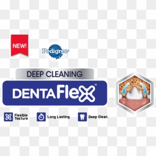 Pedigree Deep Cleaning Dentaflex - Emblem, HD Png Download