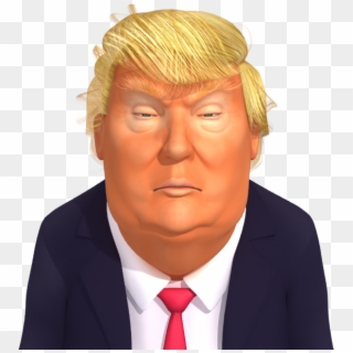3d Cartoon Models - Donald Trump Hair Transparent, HD Png Download