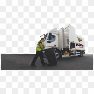 Onsite Document Shredding - Trailer Truck, HD Png Download