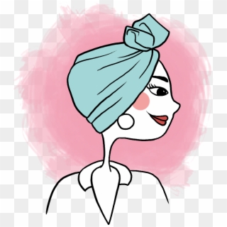 With A - Head Wrap Drawing Png, Transparent Png