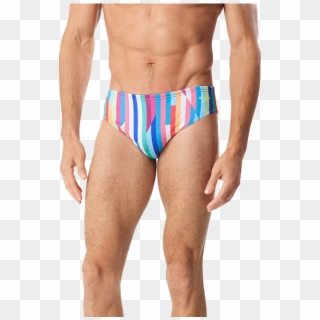 Speedo Men's Turnz Polyester Brief Swimsuit - Speedo Men, HD Png Download