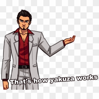 Kazuma Kiryu Yakuza Ryu Ga Gotoku I Hope No Ones Done - Portable Network Graphics, HD Png Download