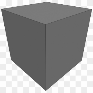 A Simple Low-poly Cube - Box, HD Png Download