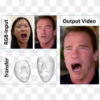 Real-time Face Capture And Reenactment Of Rgb Videos - Good Faces To Face Swap, HD Png Download