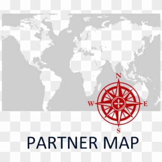 Icon - Map - Icon - Partnership - World Map, HD Png Download