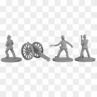 28mm Boxer Rebellion Allied Artillery - Figurine, HD Png Download