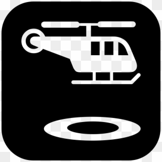 Png File Svg - Helipad Icon, Transparent Png