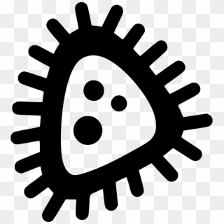 Png File Svg - Microbe Icon, Transparent Png