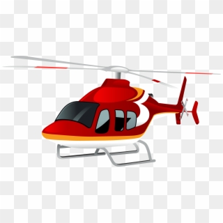 Color Helicopter Blue Sky Transprent Png Free - Vector Graphics, Transparent Png