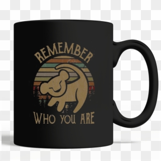 Lion King Simba Symbol Remember Who You Are Mug - Remember Who You Are Lion King Shirt, HD Png Download