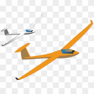 Glider, Aviation, Aircraft, Cockpit, Glider Drawing - Glider Png, Transparent Png