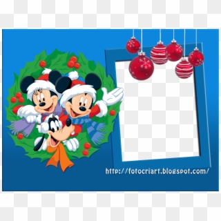 Elenice Arte Em Gifs Molduras E Fotos - Disney Christmas Clip Art, HD Png Download