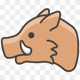 Boar Emoji Icon, HD Png Download
