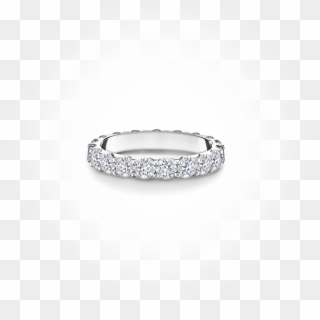 Forevermark By Memoire Diamond Eternity Band Worn By - Titanium Ring, HD Png Download