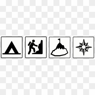 Camp-icon - Rock Climbing Clip Art, HD Png Download