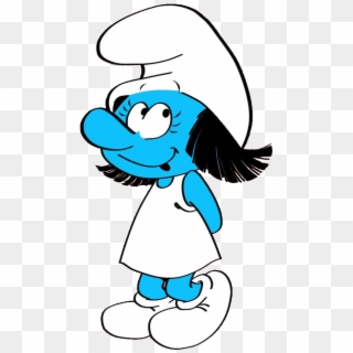 View Samegoogleiqdbsaucenao Smurfette , - First Smurfette, HD Png Download