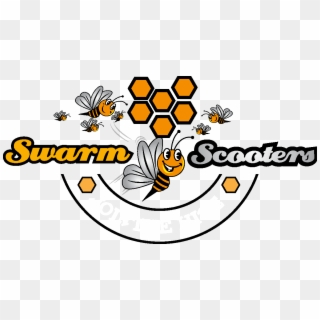 Swarm Scooters - Cartoon, HD Png Download