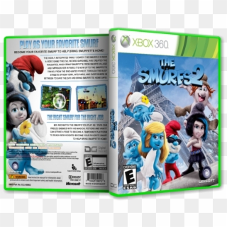 The Smurfs 2 Box Art Cover - Smurfs 2 Game Xbox 360, HD Png Download