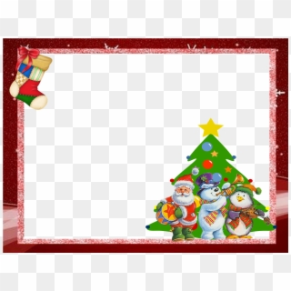 Molduras Natal Scrapee - Boa Noite Feliz Natal, HD Png Download