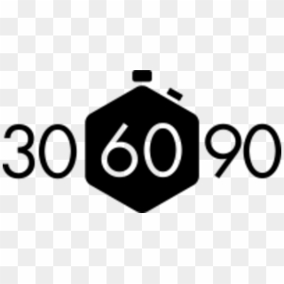 30/60/90 Logo - Traffic Sign, HD Png Download