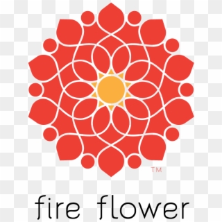Logo Design Fire Flower - Sacred Geometry Heptagram, HD Png Download