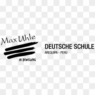 Colegio Max Uhle Colegio Max Uhle - Calligraphy, HD Png Download