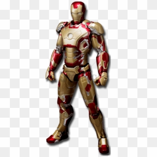 Free Png Iron Man Mkxlii Figure Png Image With Transparent - Hottoys Iron Man Mark 42, Png Download