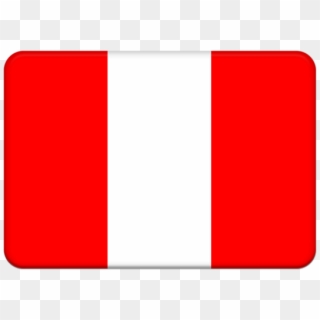 Bandera De Perú, Simple Style - Bandera Peru Emoji Png, Transparent Png