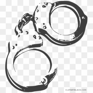 Picture Freeuse Handcuffs - Handcuffs Clipart, HD Png Download