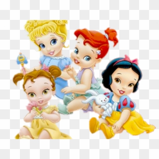Snow White Clipart Baby Princess - Baby Disney Princess Png, Transparent Png