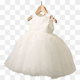 2018 New Baby Princess Dress Girls Dress Wedding Flower - Gown, HD Png Download