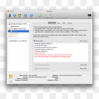 Enter Image Description Here - Mac Recovery Partition Disk Utility, HD Png Download