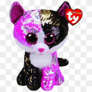 Kidstuff - Beanie Boo Sequin Cat, HD Png Download
