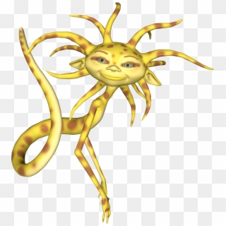 And Here Is A Yellow Texture - Cartoon, HD Png Download