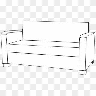 Furniture Sofa Modern Couch Png Image - Isometric Sofa Drawing, Transparent Png