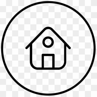 Home - Home Circle Png Icon, Transparent Png