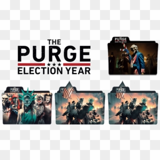 Election Year 2016 Pictures Png - Purge Movie Folder Icon, Transparent Png